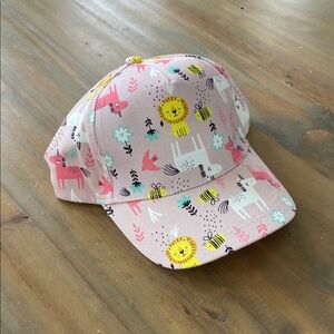 🌻5/$15🌻 NWT Pink Animal Print Baseball Cap Hat